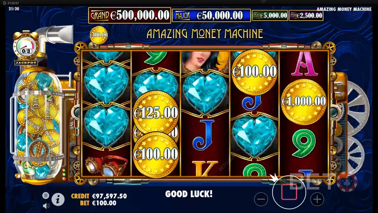 Amazing Money Machine Review door BETO Slots