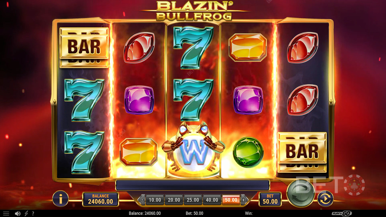 Blazin Bullfrog Review door BETO Slots