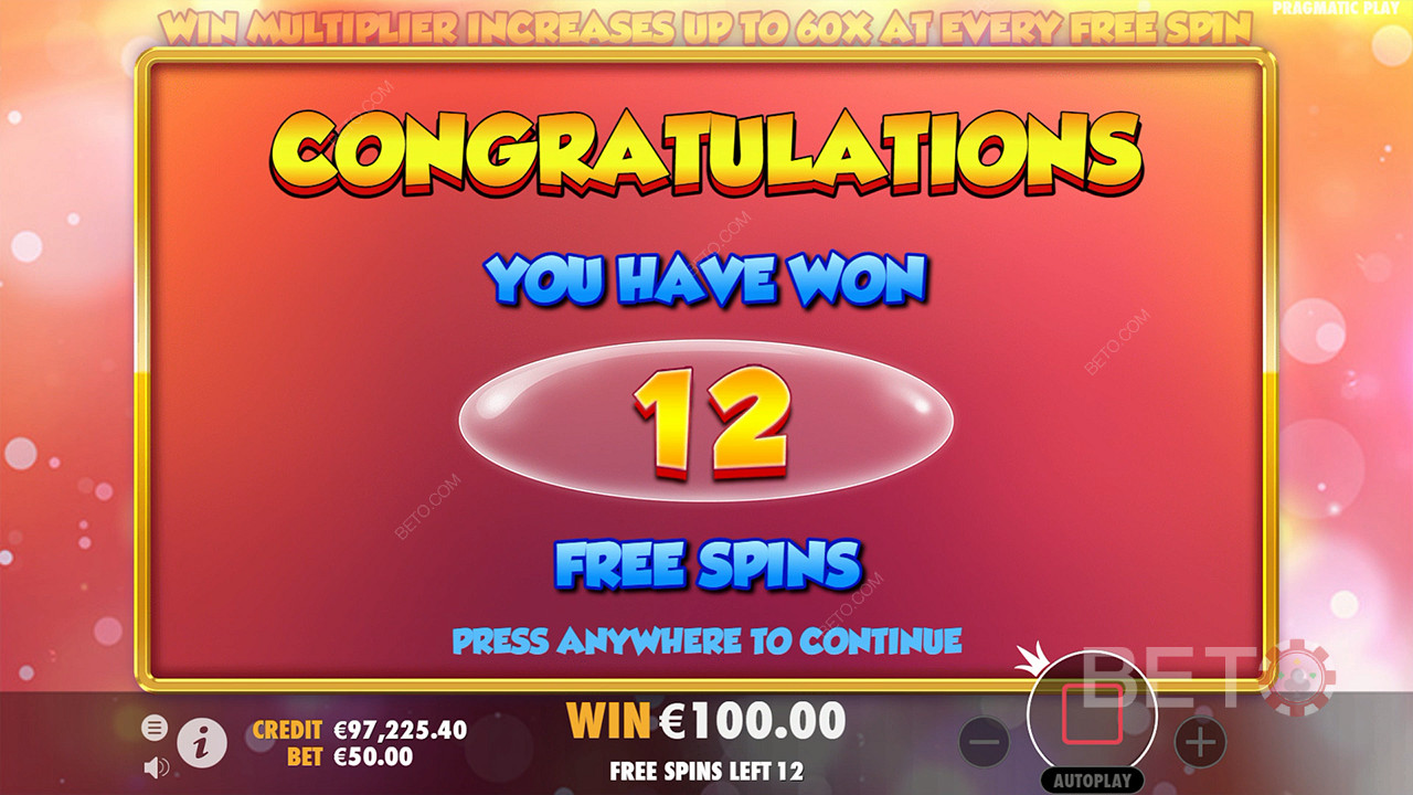 Win 60.000x je inzet in de Extra Juicy gokkast!