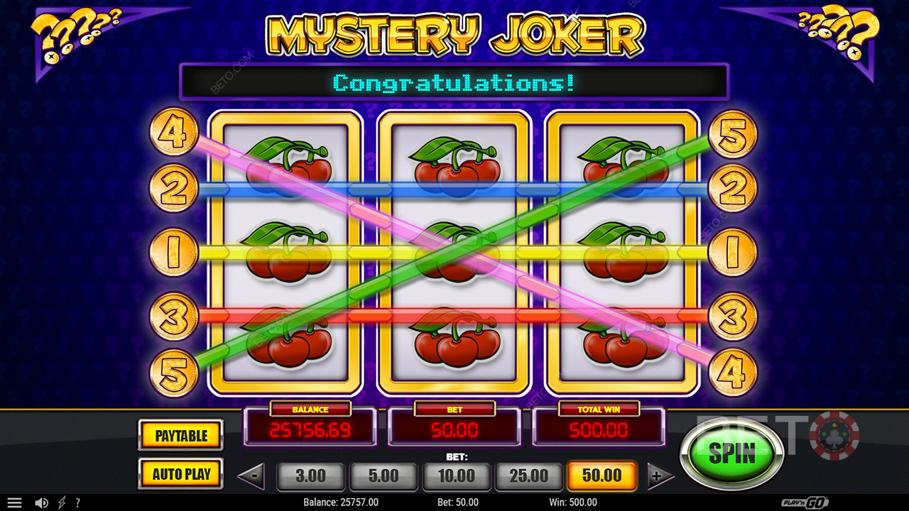 Mystery Joker Beoordeling door BETO Slots