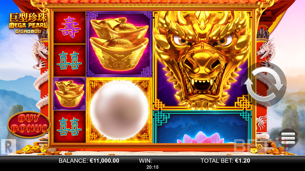 Megapearl Gigablox Beoordeling door BETO Slots