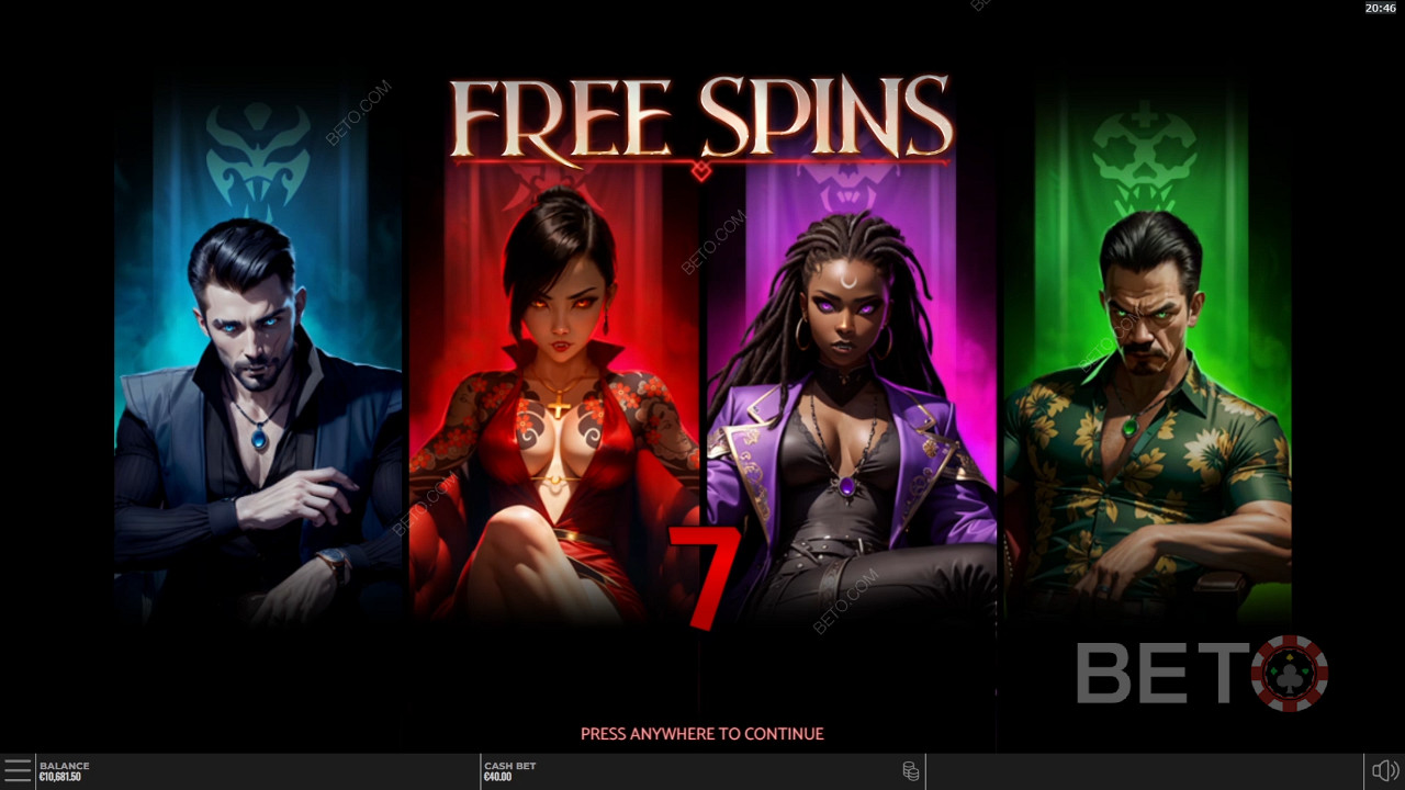 Bonusfuncties uitgelegd in Vampire Riches DoubleMax door Yggdrasil