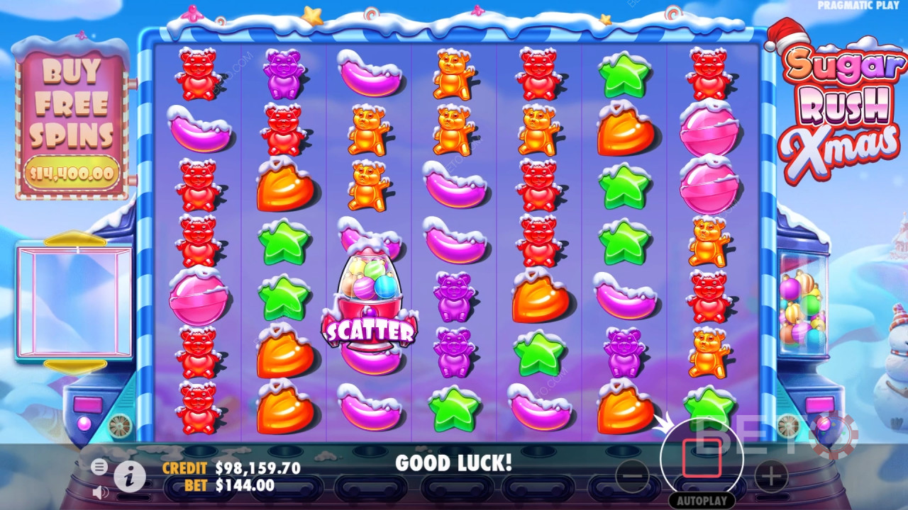 Sugar Rush Xmas Beoordeling door BETO Slots