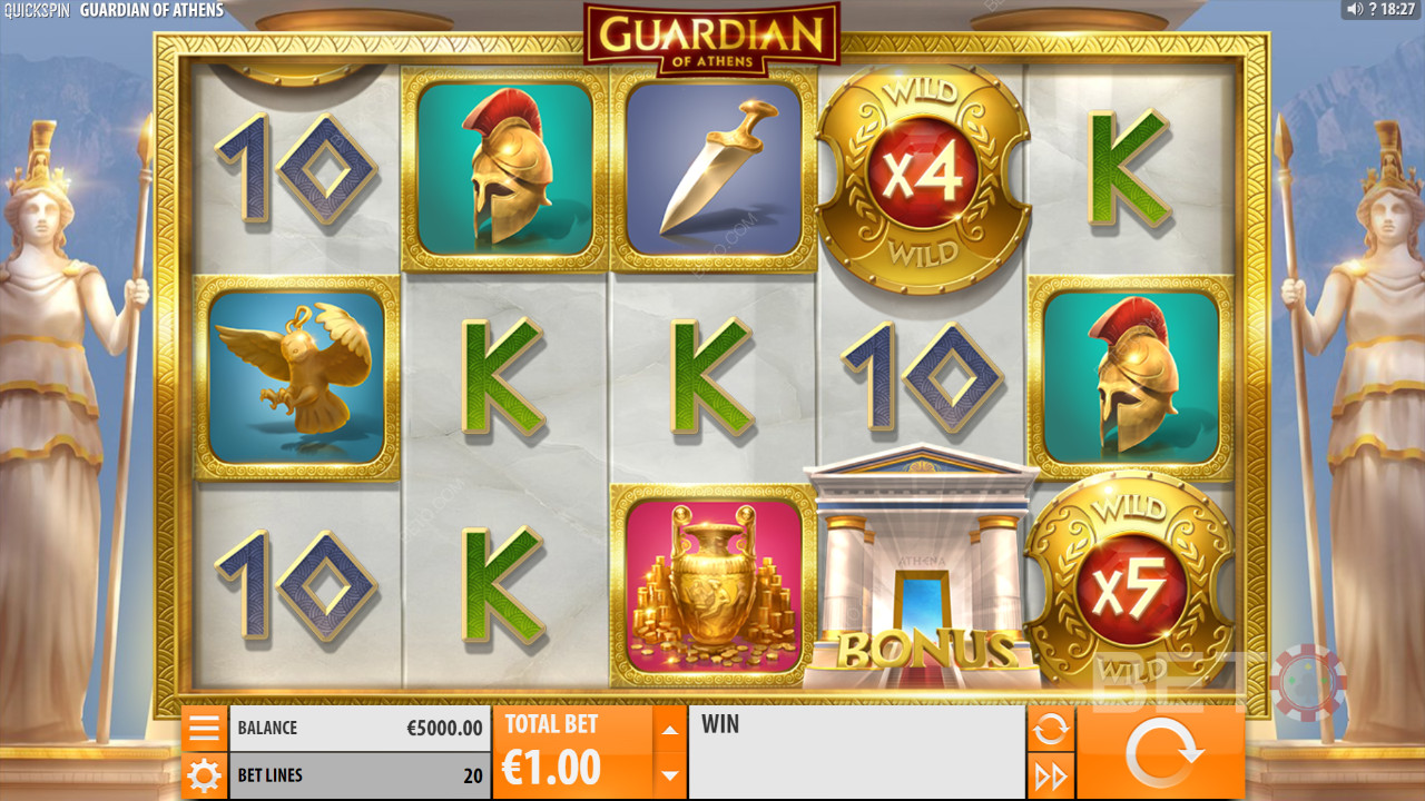 Beschermer van Athene Review door BETO Slots