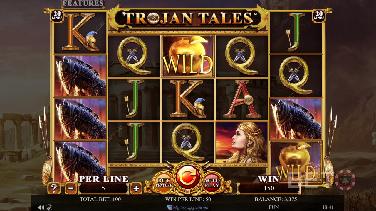 Trojan Tales Beoordeling door BETO Slots