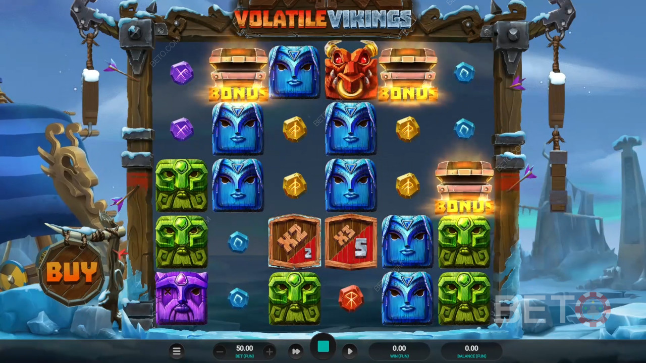 Volatile Vikings Review door BETO Slots