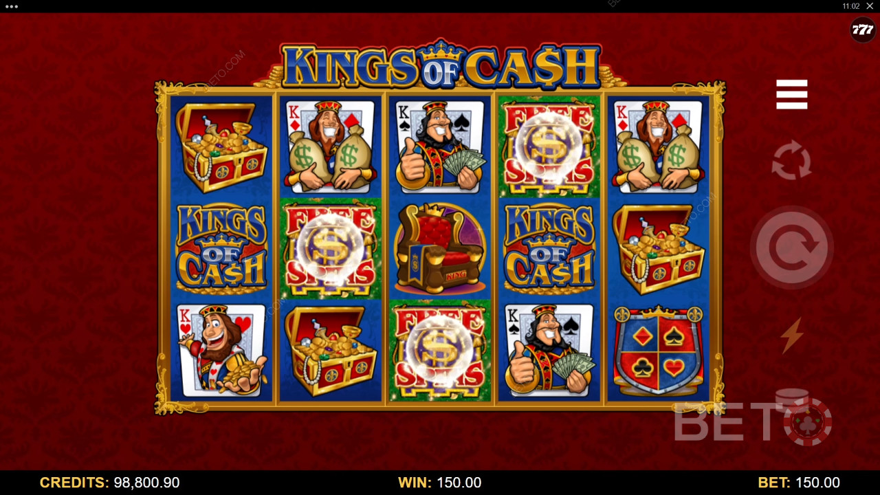 Kings of Cash Review door BETO Slots