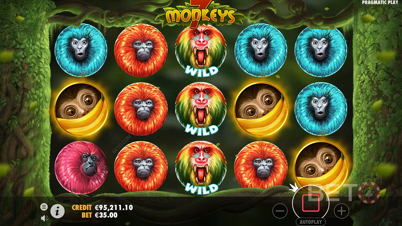 7 Monkeys  Gratis Spelen
