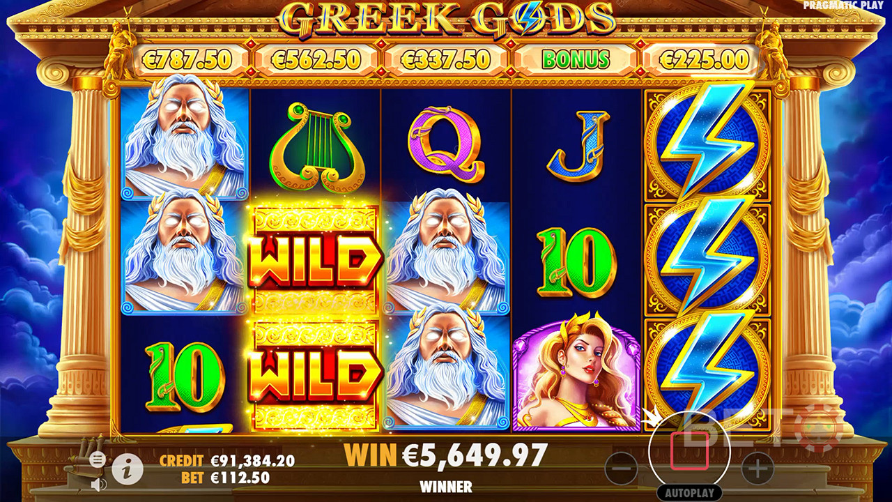 Greek Gods (Pragmatic Play)  Gratis Spelen