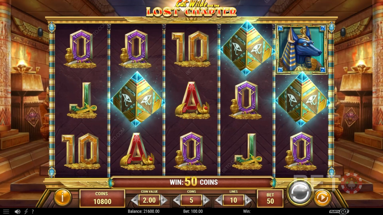 Cat Wilde en het verloren hoofdstuk recensie door BETO Slots