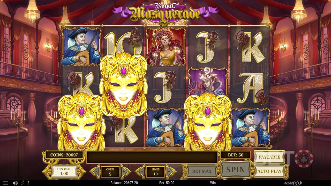 Royal Masquerade (Play'n Go)  Gratis Spelen
