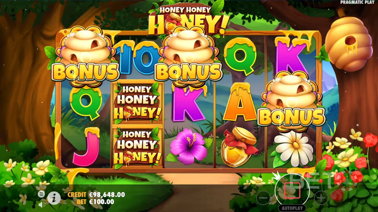 Honey Honey Honing Beoordeling door BETO Slots