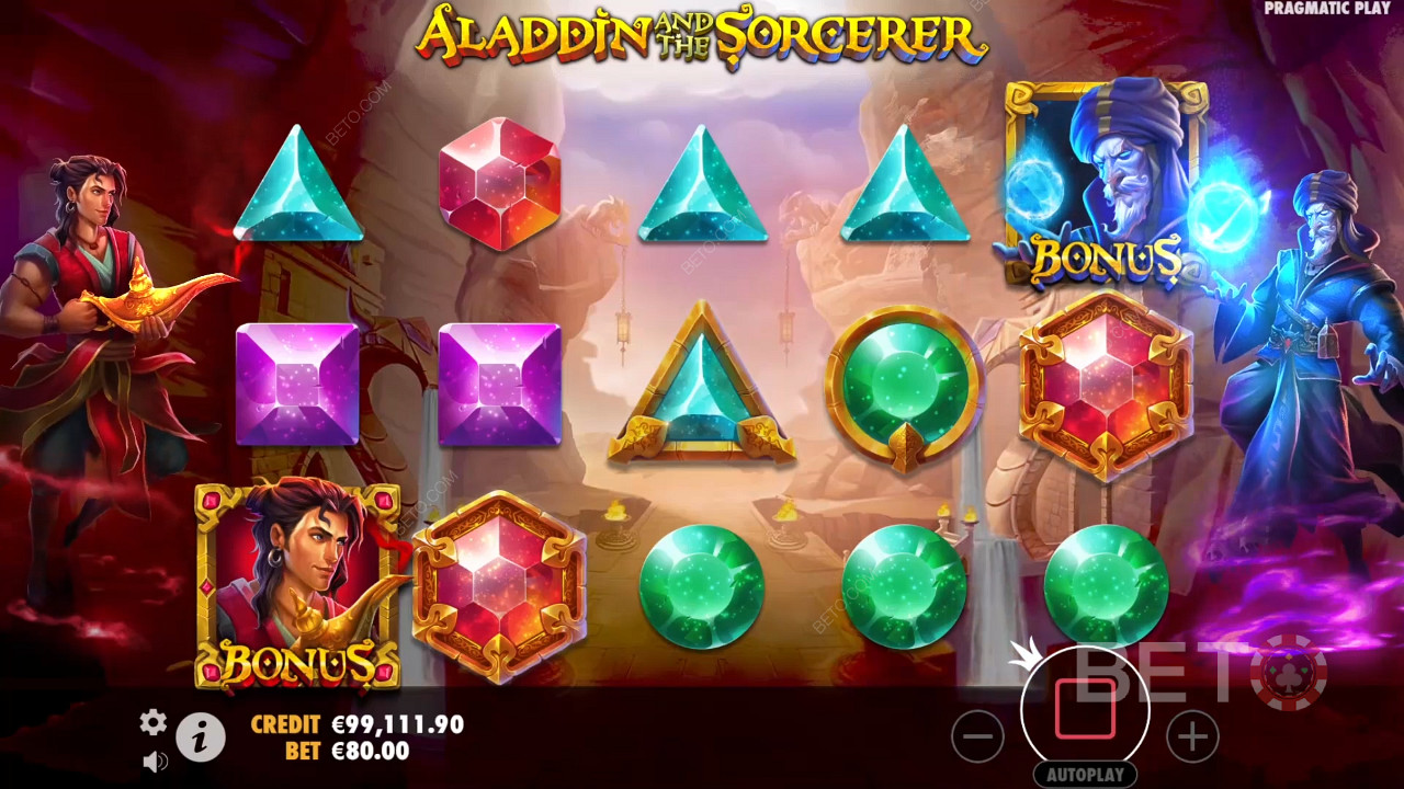 Aladdin and the Sorcerer  Gratis Spelen