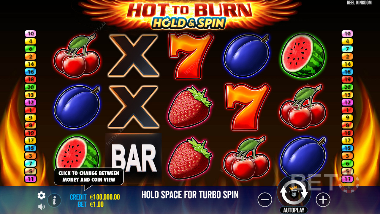 Hot To Burn Hold And Spin Gratis Spelen
