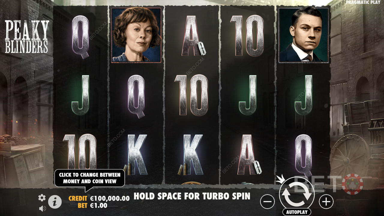Hoe speel je Peaky Blinders van Pragmatic Play