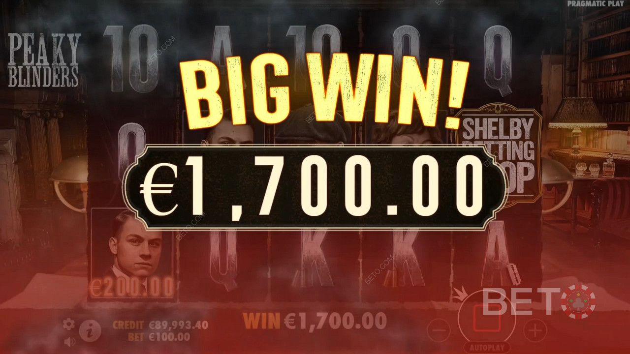 Win 2.022 keer je inzet in de Peaky Blinders-videoslot!