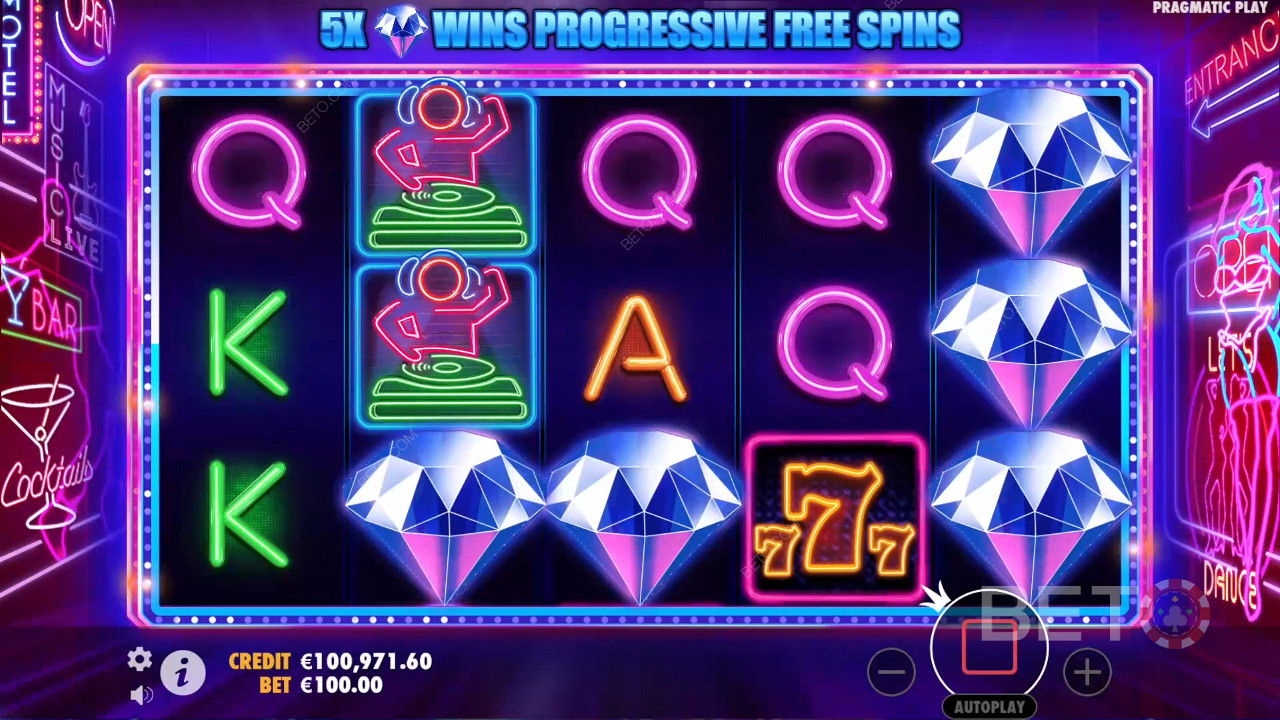 Dance Party Beoordeling door BETO Slots