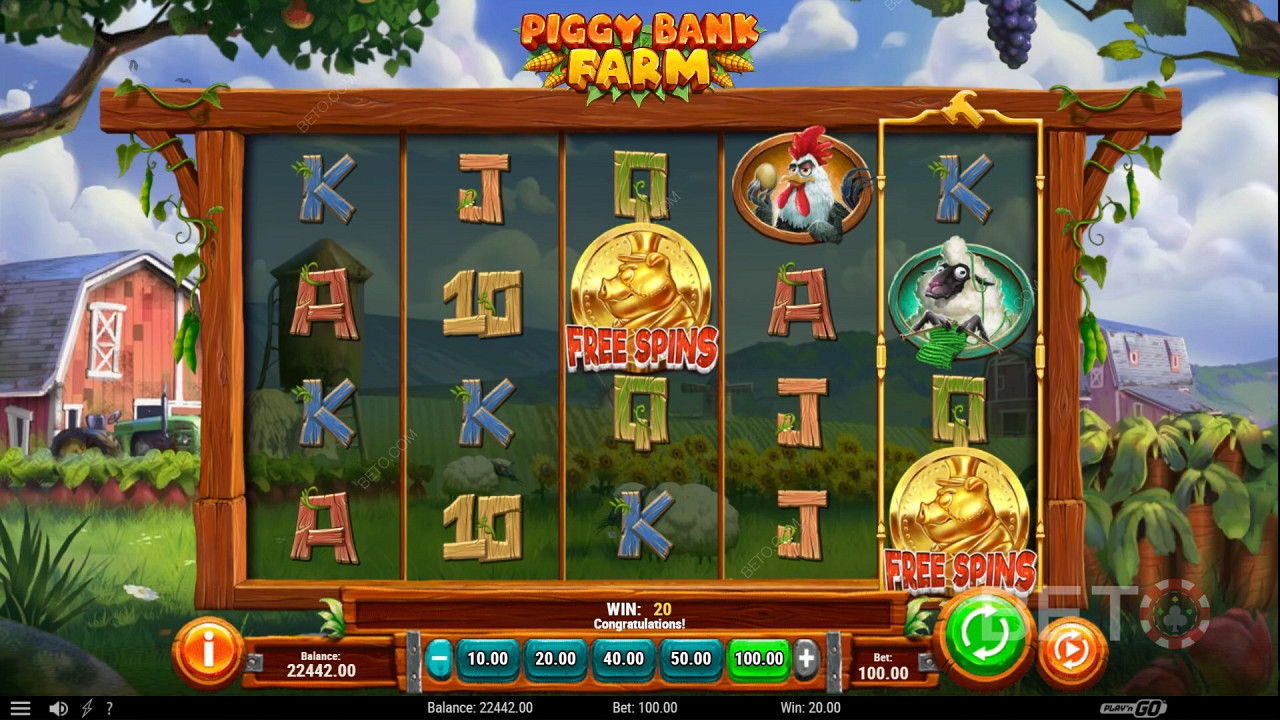 Piggy Bank Farm Gratis Spelen