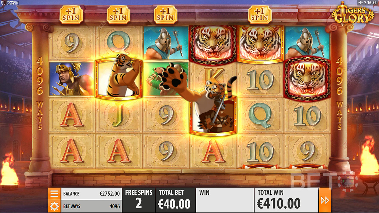 Tiger's Glory  Gratis Spelen
