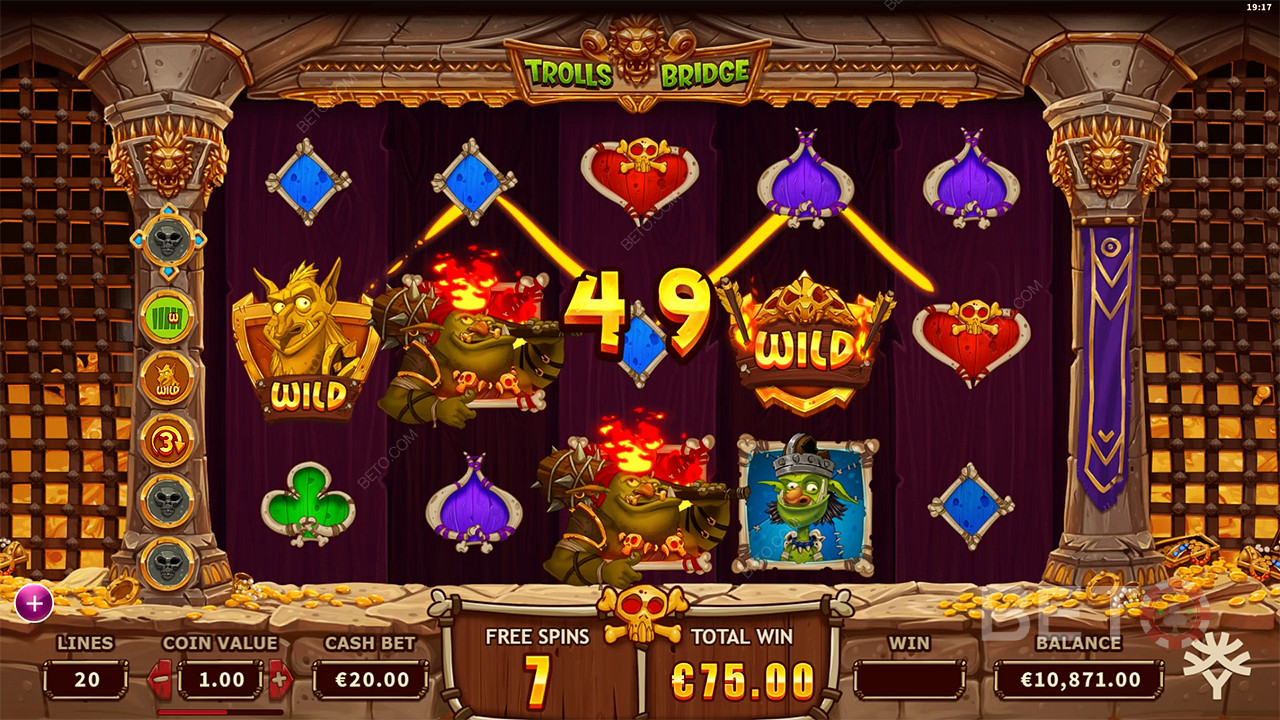 Trolls Bridge (Yggdrasil)  Gratis Spelen