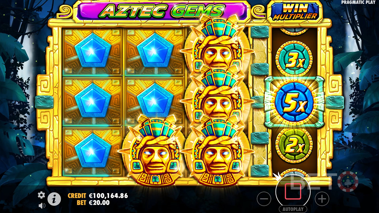 Aztec Gems Beoordeling door BETO Slots