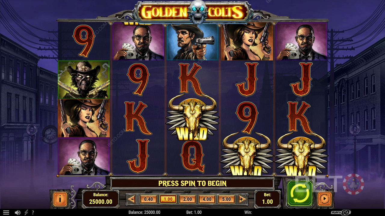 Golden Colts Review door BETO Slots
