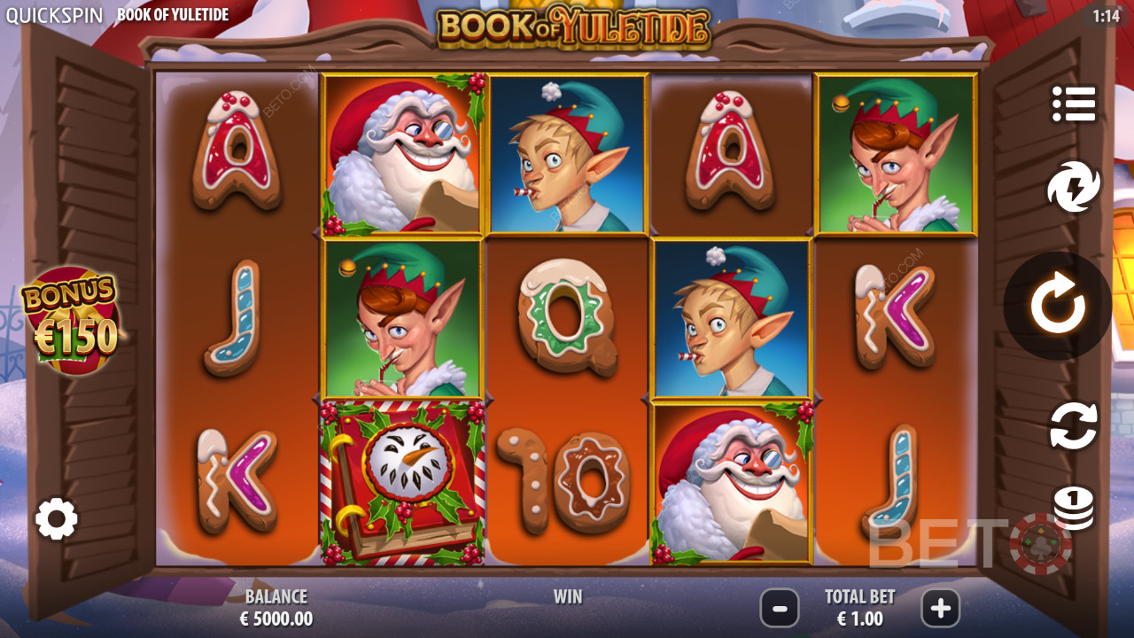 Boek van Yuletide Review door BETO Slots