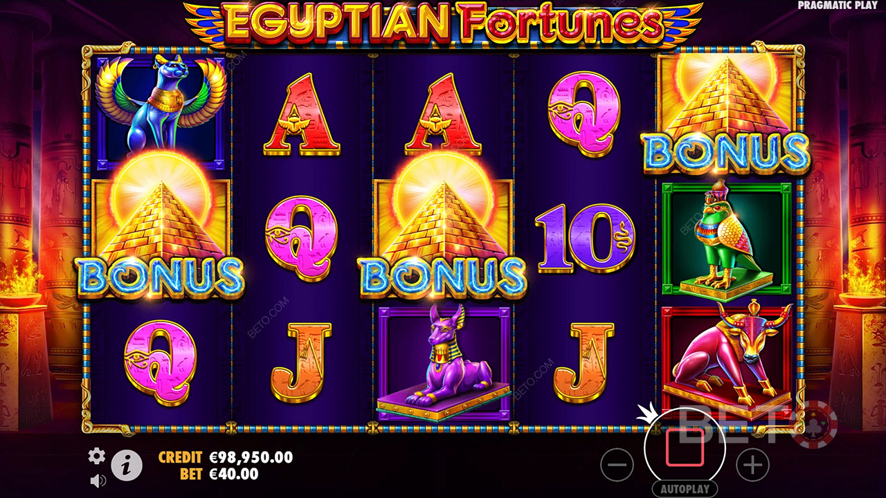 Egyptian Fortunes Review door BETO Slots