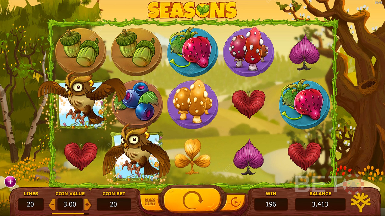 Seizoenen Review door BETO Slots