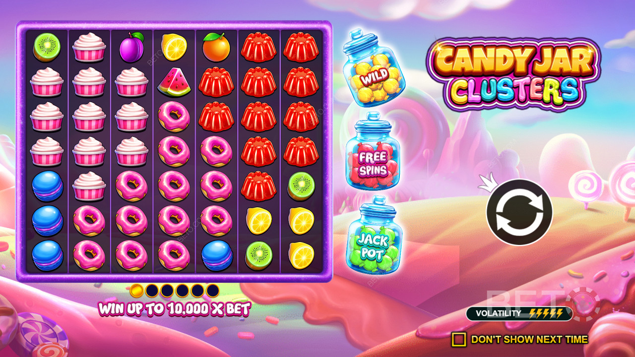 Candy Jar Clusters: Een online gokkast die de moeite waard is?