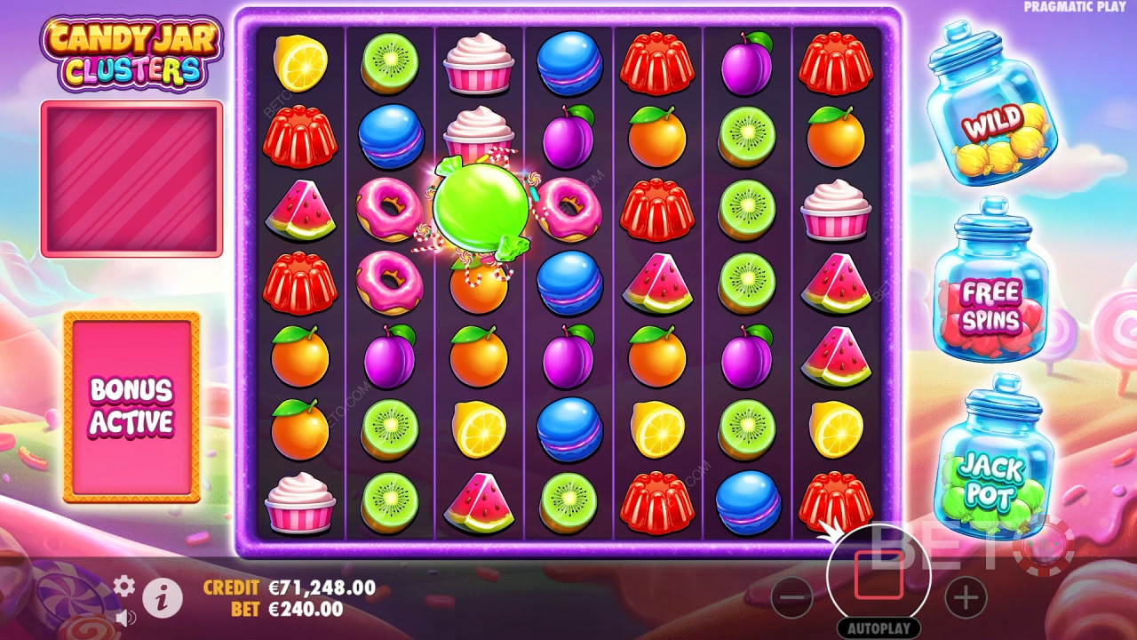 Candy Jar Clusters Review door BETO Slots