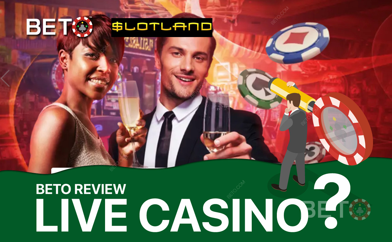 Helaas biedt Slotland geen live casinospellen aan