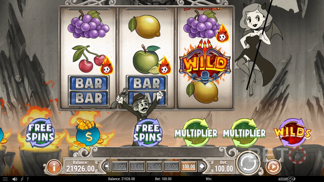 Charlie Chance in Hell to Pay Review door BETO Slots