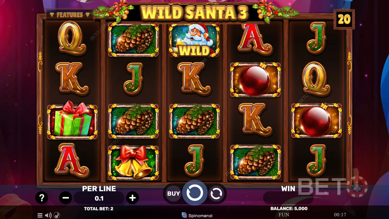 Wild Santa 3 Review door BETO Slots