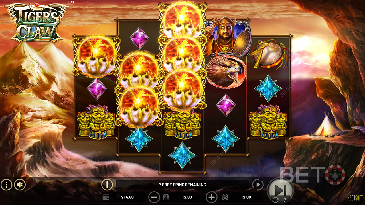 Tiger's Claw (Betsoft)  Gratis Spelen