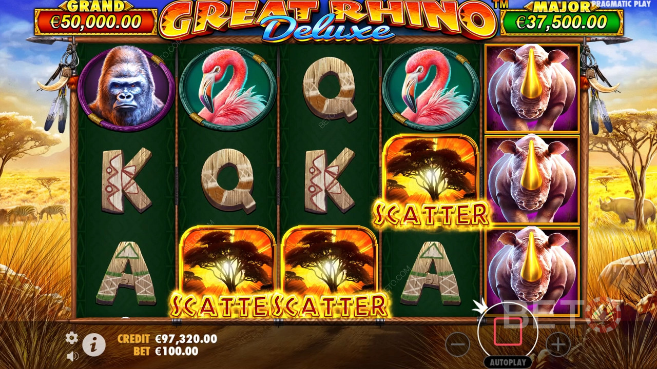 Great Rhino Deluxe Gratis Spelen