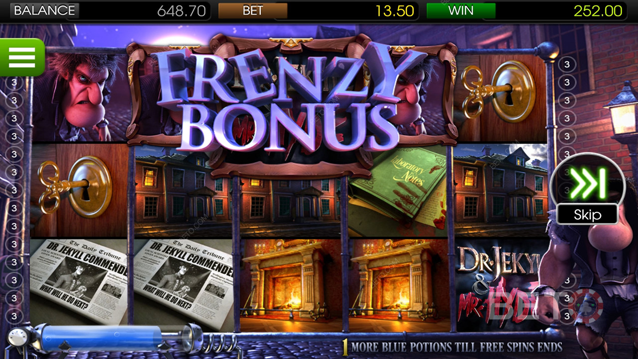 Dr. Jekyll & Mr. Hyde Review door BETO Slots