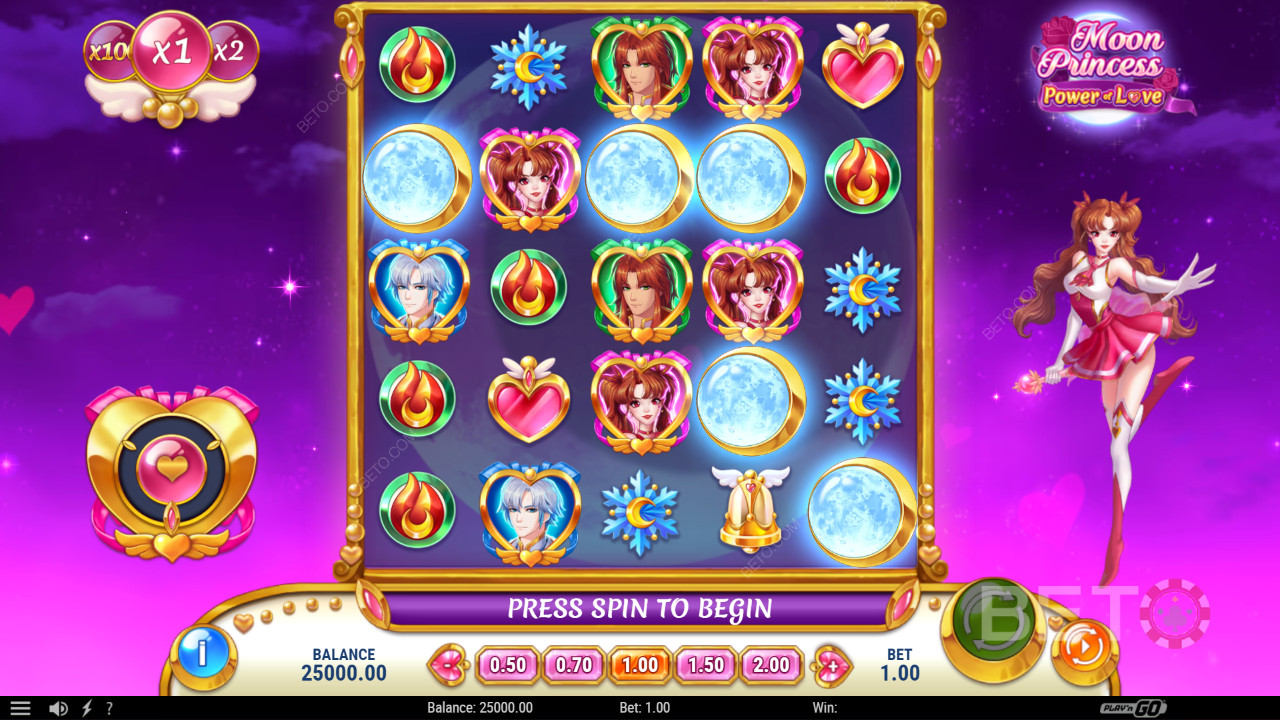 Moon Princess Power of Love Review door BETO Slots