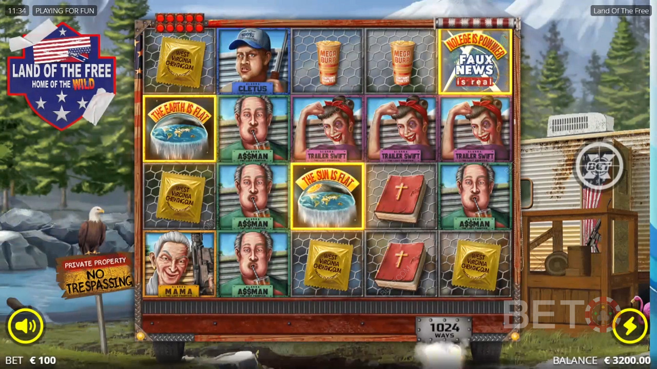 Land of the Free Gratis Spelen