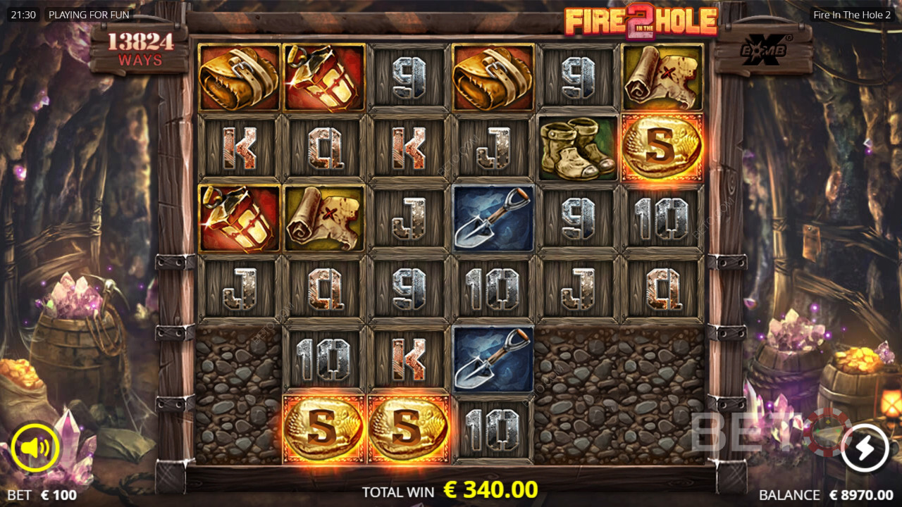 Fire in the Hole 2 Beoordeling door BETO Slots