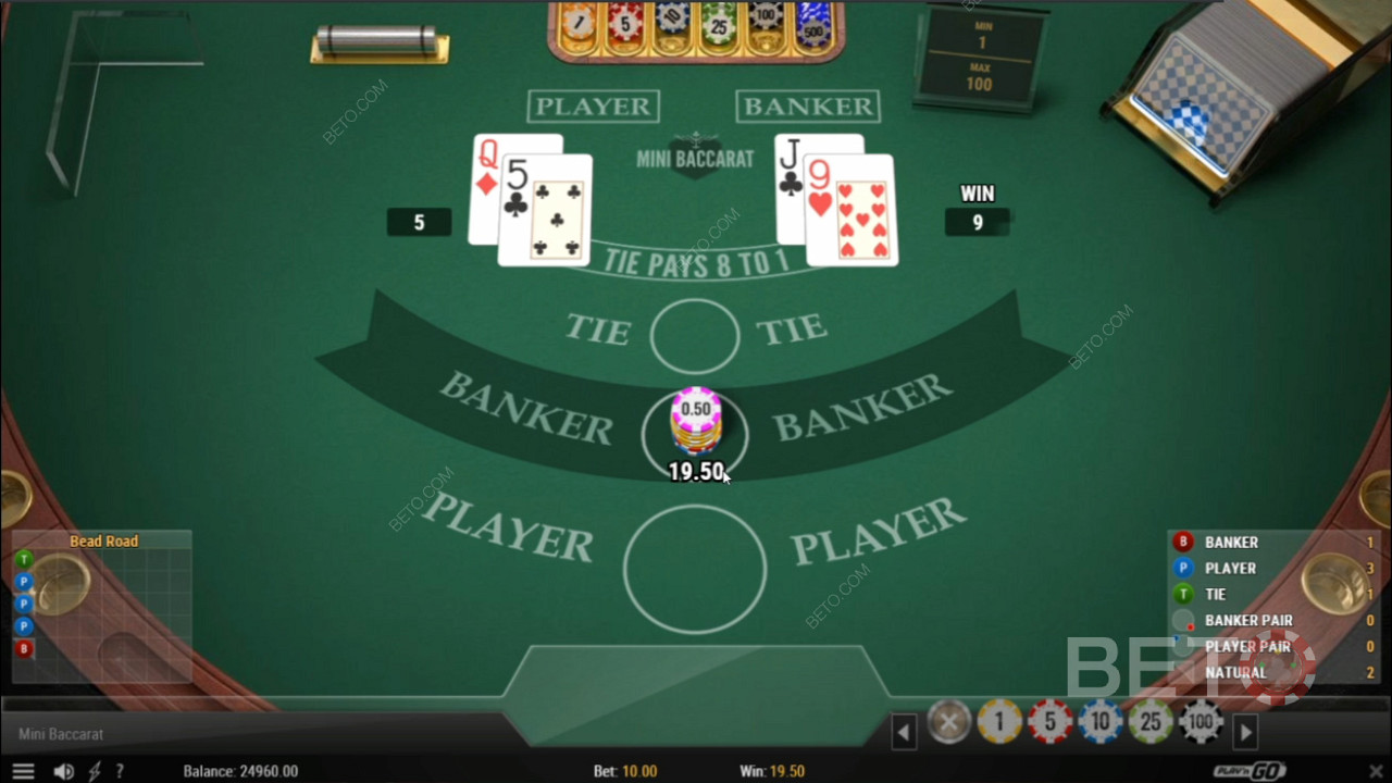 Baccarat Strategie - Gratis deskundige hulp om het kaartspel te verslaan!