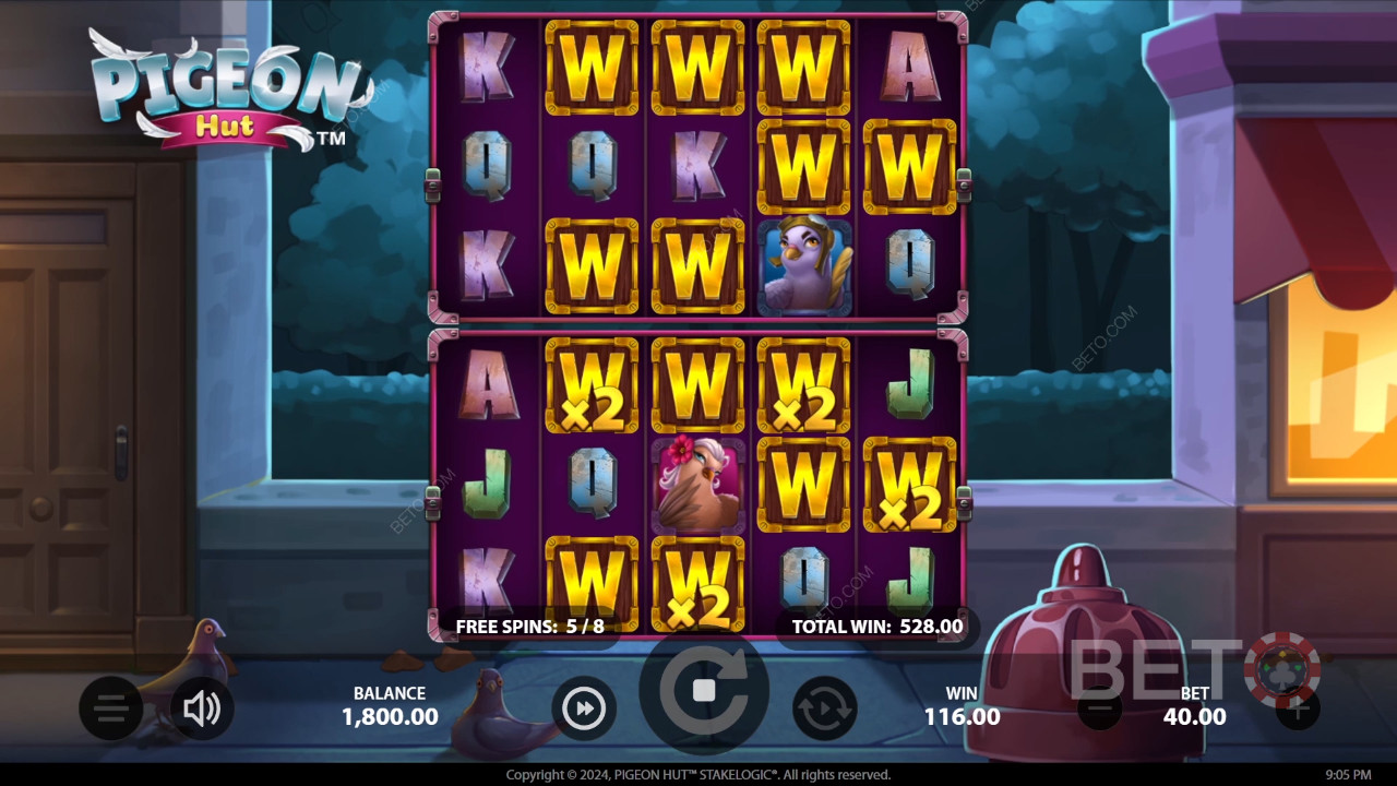Duif Hut Review door BETO Slots