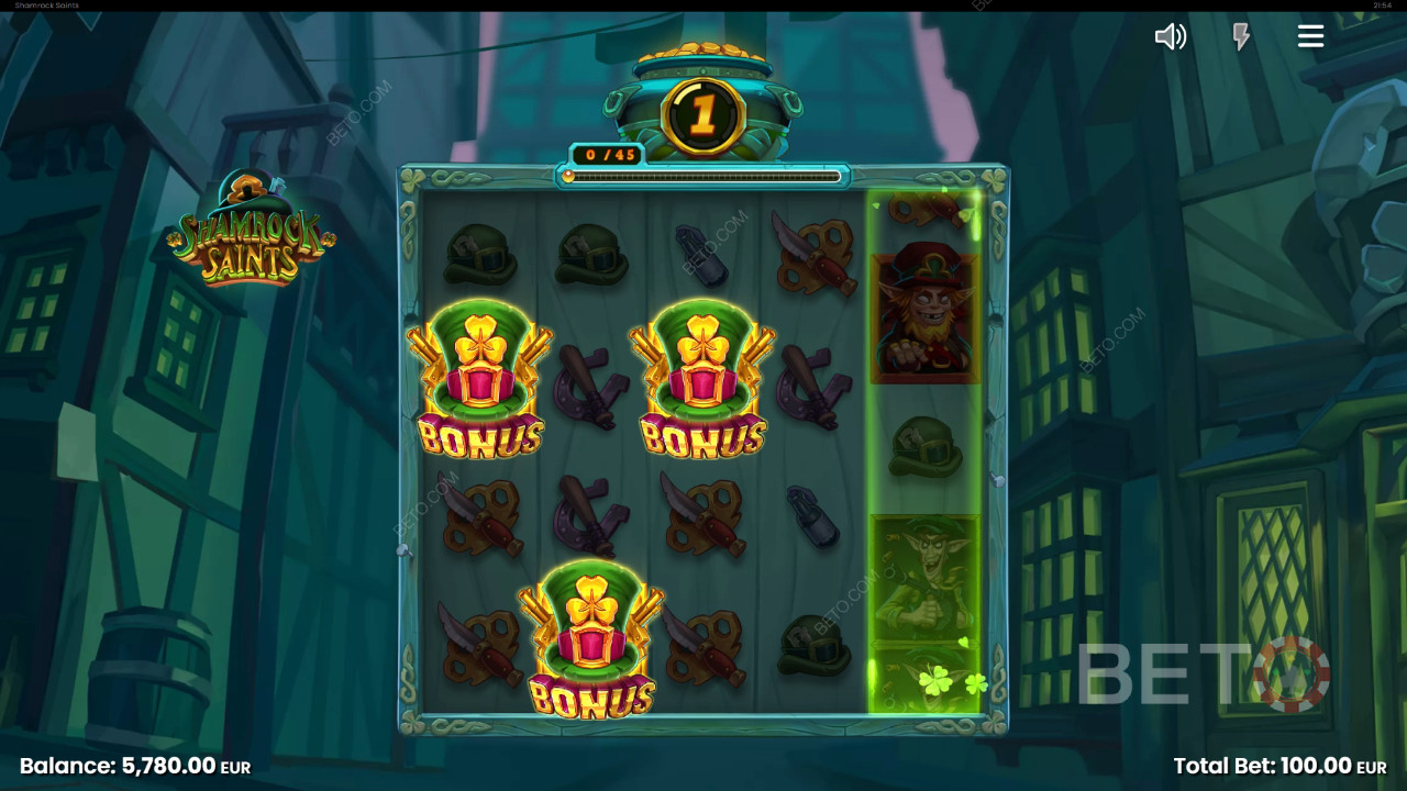 Shamrock Saints Review door BETO Slots