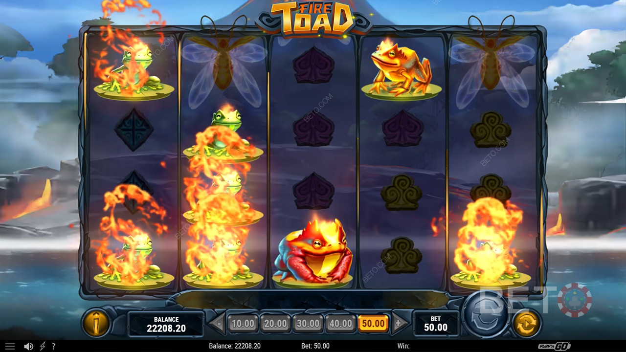 Fire Toad Review door BETO Slots