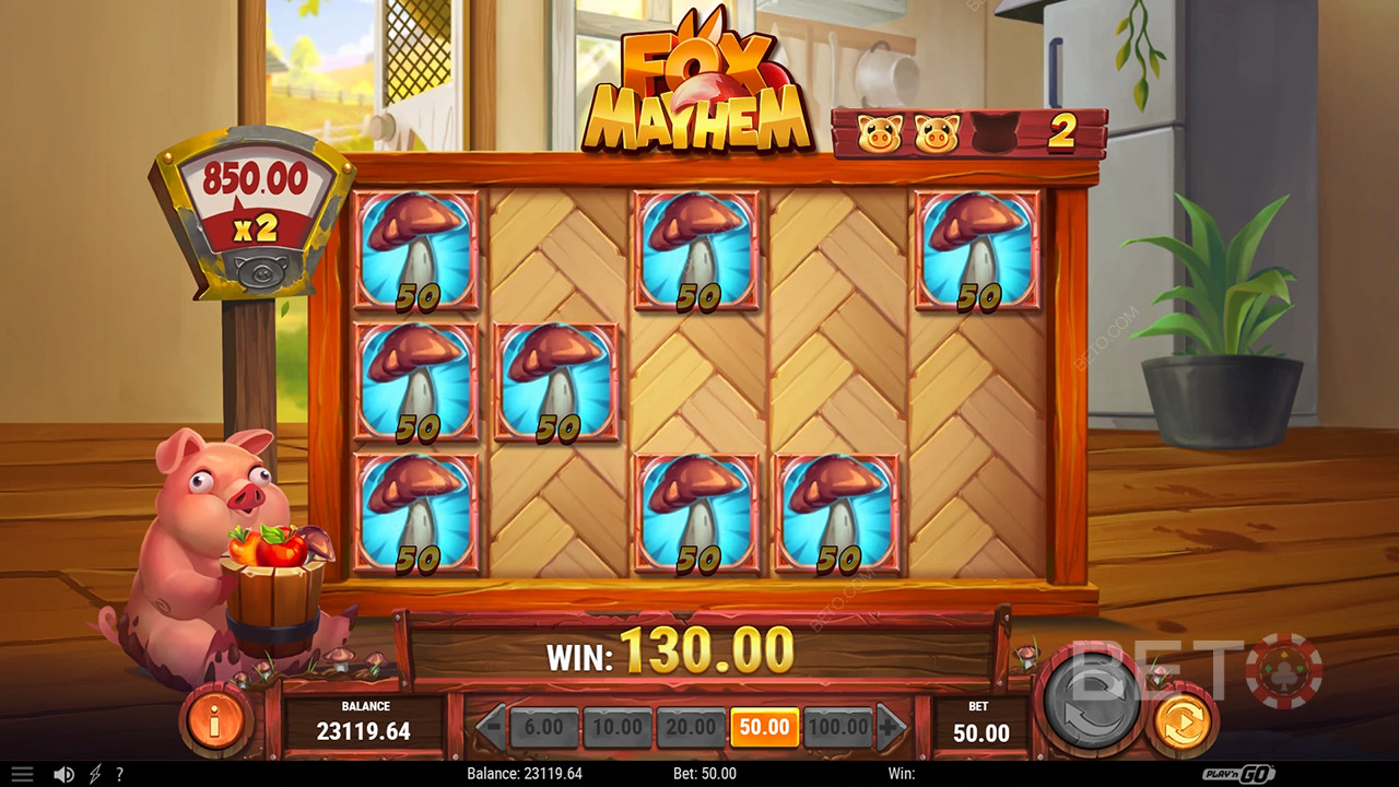 Fox Mayhem Review door BETO Slots