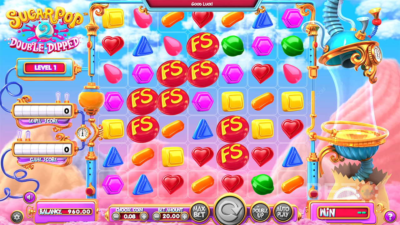 SugarPop 2: Double Dipped Beoordeling door BETO Slots