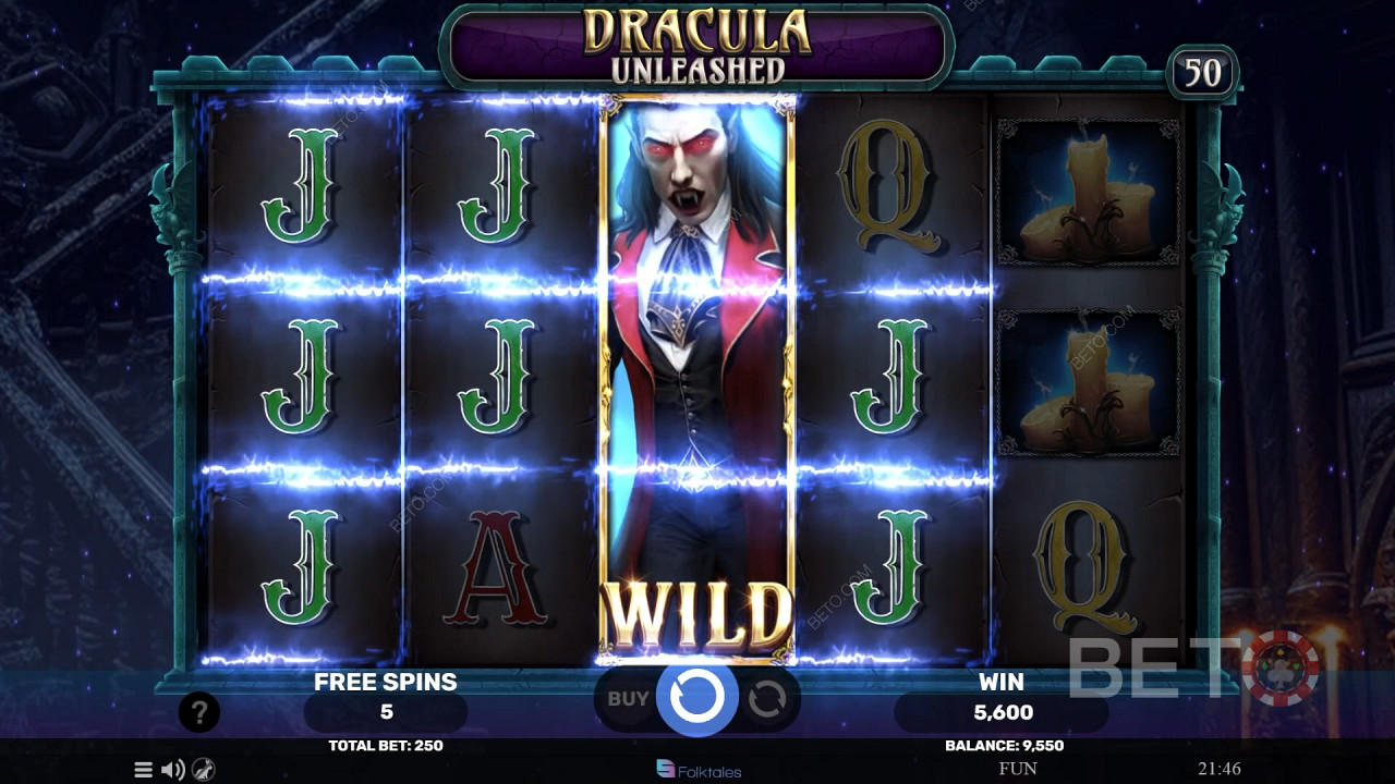 Dracula - Unleashed Beoordeling door BETO Slots