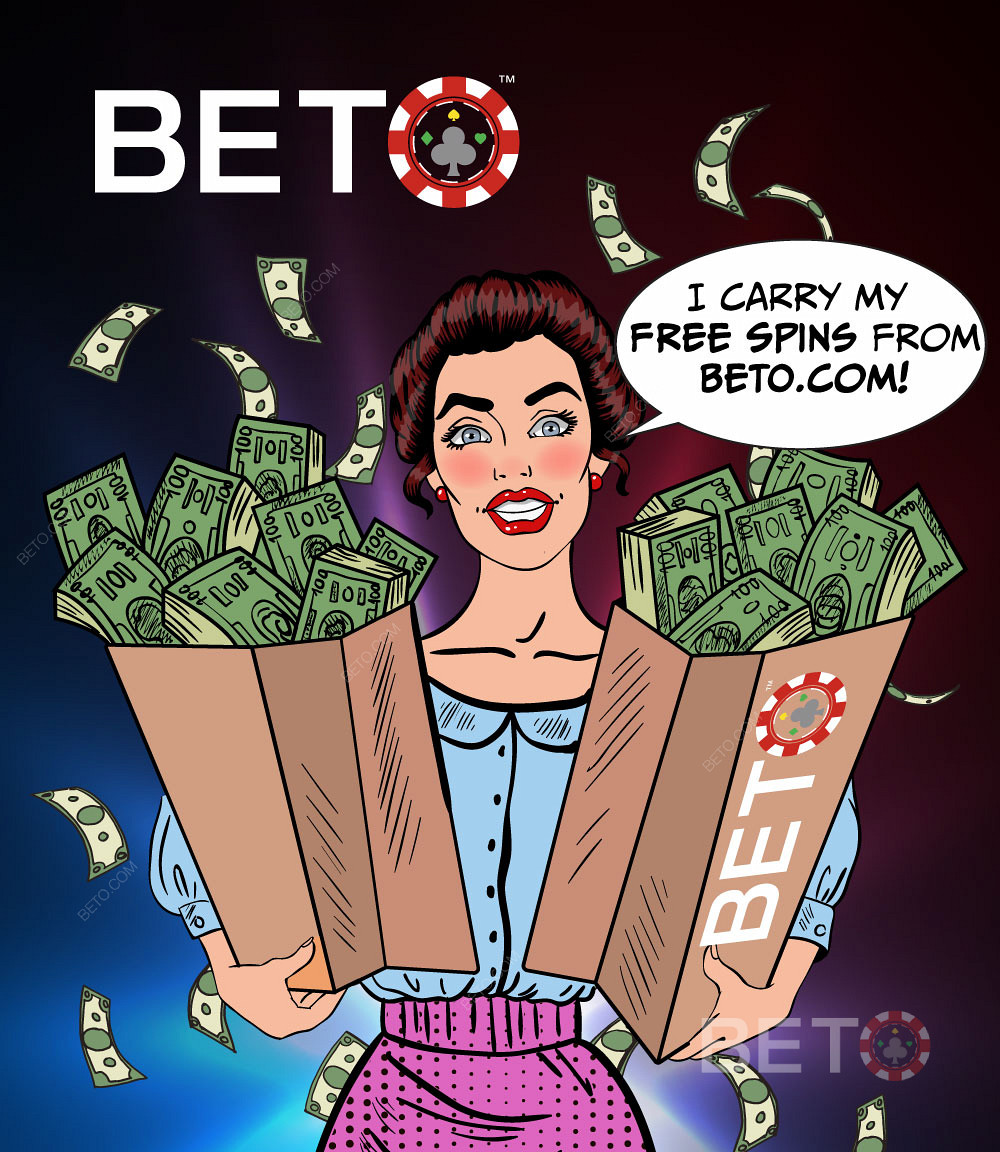 Ontvang uw casino freespins en cash spins van BETO.com