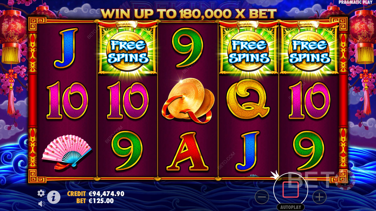 Peking Luck Review door BETO Slots