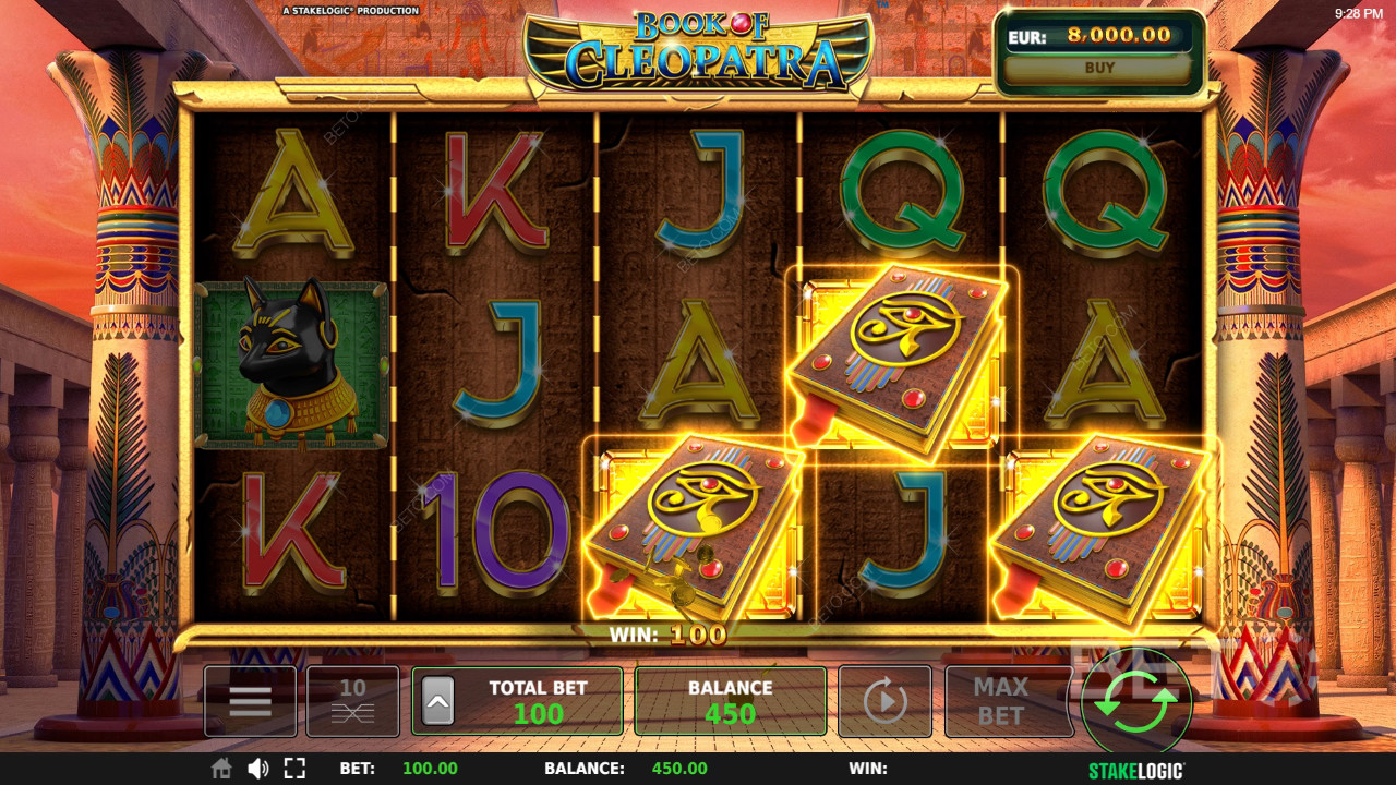 Boek van Cleopatra Review door BETO Slots